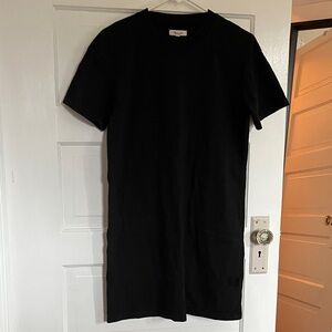 Madewell Black Tshirt Mini Dress -sz Sm